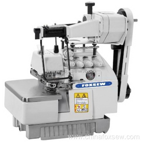 Elastic and Lace Attaching Overlock Sewing Machine